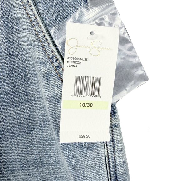 Jessica Simpson Jenna Horizon Utility Wide Leg Cargo Jeans NWT Womens Size 10/30 - Picture 5 of 15